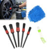 7-Piece Car Detailing Brush Set, Includes Brushes For Rims, Vents, And Upholstery, Versatile Cleaning Kit Accessories 12 7-Piece Car Detailing Brush Set, Includes Brushes For Rims, Vents, And Upholstery, Versatile Cleaning Kit Accessories