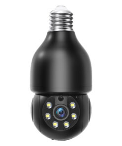 3MP Ptz E27 Socket Bulb Camera 360 Degree Cmos Sensor Network Camera Cctv Security Light Bulb Camera