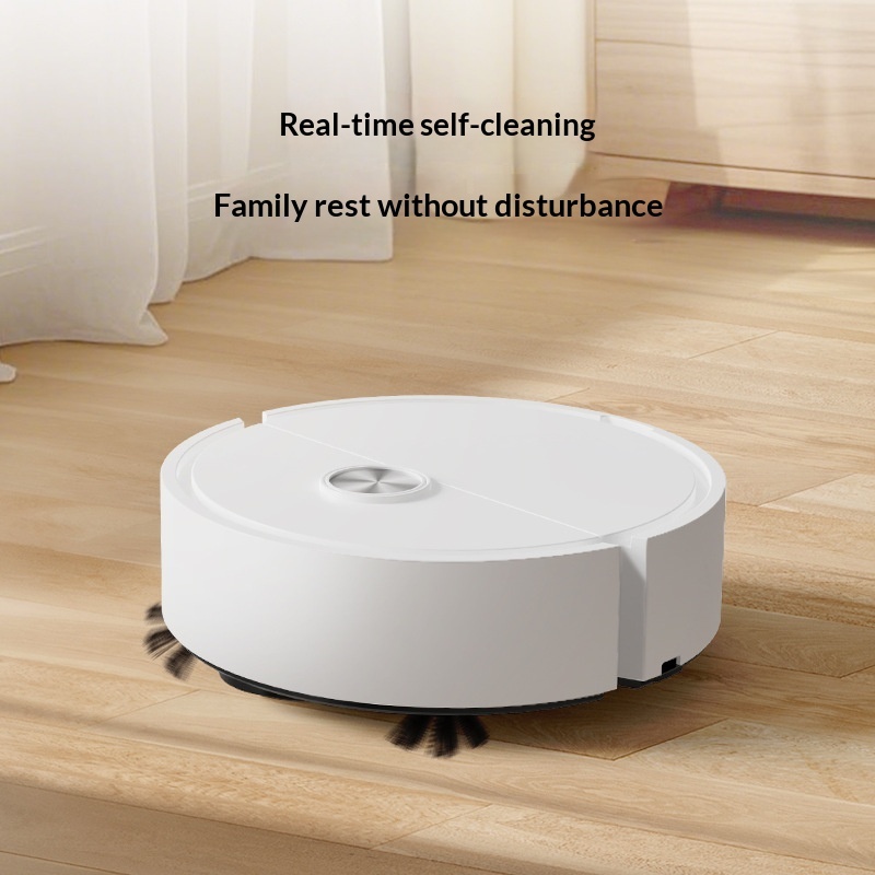 Mini Robotstofzuiger All-in-One Slim Zelfreinigend en Volledig Automatisch 1 Mini Robotstofzuiger All-in-One Slim Zelfreinigend en Volledig Automatisch