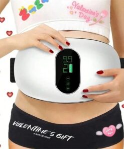 Elektrisch Afslankapparaat met Lichttherapie voor Buik, Lichaamsvorming, Vetverbranding en Buikmassage