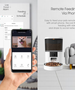 Alternative view of Video Camera With Adjustable Performance Pet Feeder