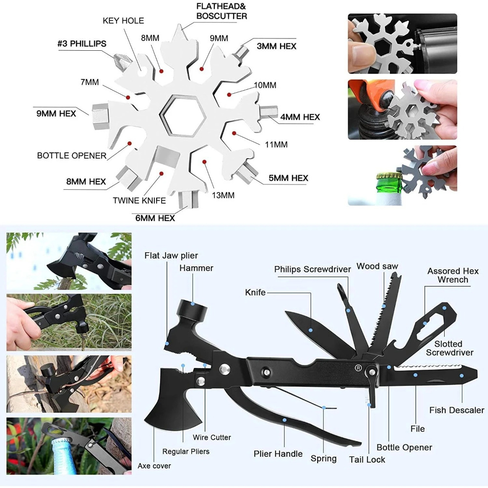 Noodoverlevingsset 30-in-1, Professionele Survival Uitrusting met EHBO voor SOS, Wandelen, Jagen, Camping 3 Noodoverlevingsset 30-in-1, Professionele Survival Uitrusting met EHBO voor SOS, Wandelen, Jagen, Camping - Afbeelding 3