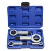 4-Delige Zware Moersplijter Set - Multifunctioneel Metalen Gereedschap voor Vastzittende Moeren