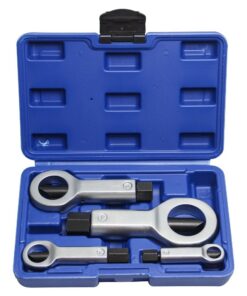 4-Delige Zware Moersplijter Set - Multifunctioneel Metalen Gereedschap voor Vastzittende Moeren