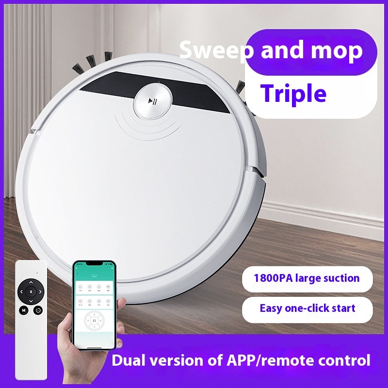 Robotstofzuiger 3-in-1 Nat en Droog 3 Robotstofzuiger 3-in-1 Nat en Droog - afbeelding 3
