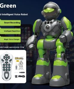 Home 55 Kinderen Grote Intelligente Programmeerbare Interactieve Robot met Afstandsbediening
