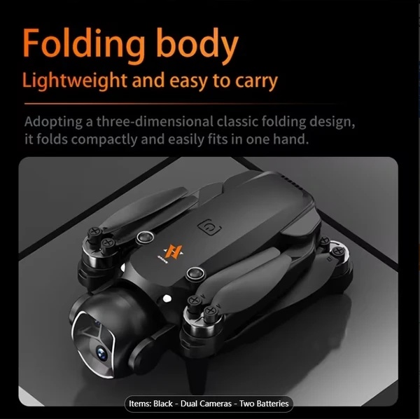 The Cool New X5 Smart Drone Features An Intelligent Aerial Camera, Brushless Motor, One-key Takeoff, Optical Flow Hovering, Multi-speed Settings, And Acrobatic Rolls. Paired With A Smart Screen Contro 2 The Cool New X5 Smart Drone Features An Intelligent Aerial Camera, Brushless Motor, One-key Takeoff, Optical Flow Hovering, Multi-speed Settings, And Acrobatic Rolls. Paired With A Smart Screen Contro - Afbeelding 2