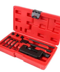 Support pan European shipping--13-Piece Motorcycle Bike ATV Chain Breaker & Riveting Tool Kit CR-V Steel Storage Case Fits #35 - #630 Chains