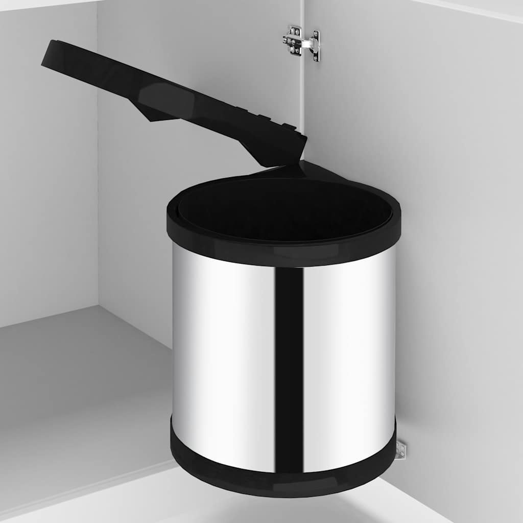 Inbouw Keukenafvalbak, Roestvrij Staal, 8L 8 Inbouw Keukenafvalbak, Roestvrij Staal, 8L - Afbeelding 8