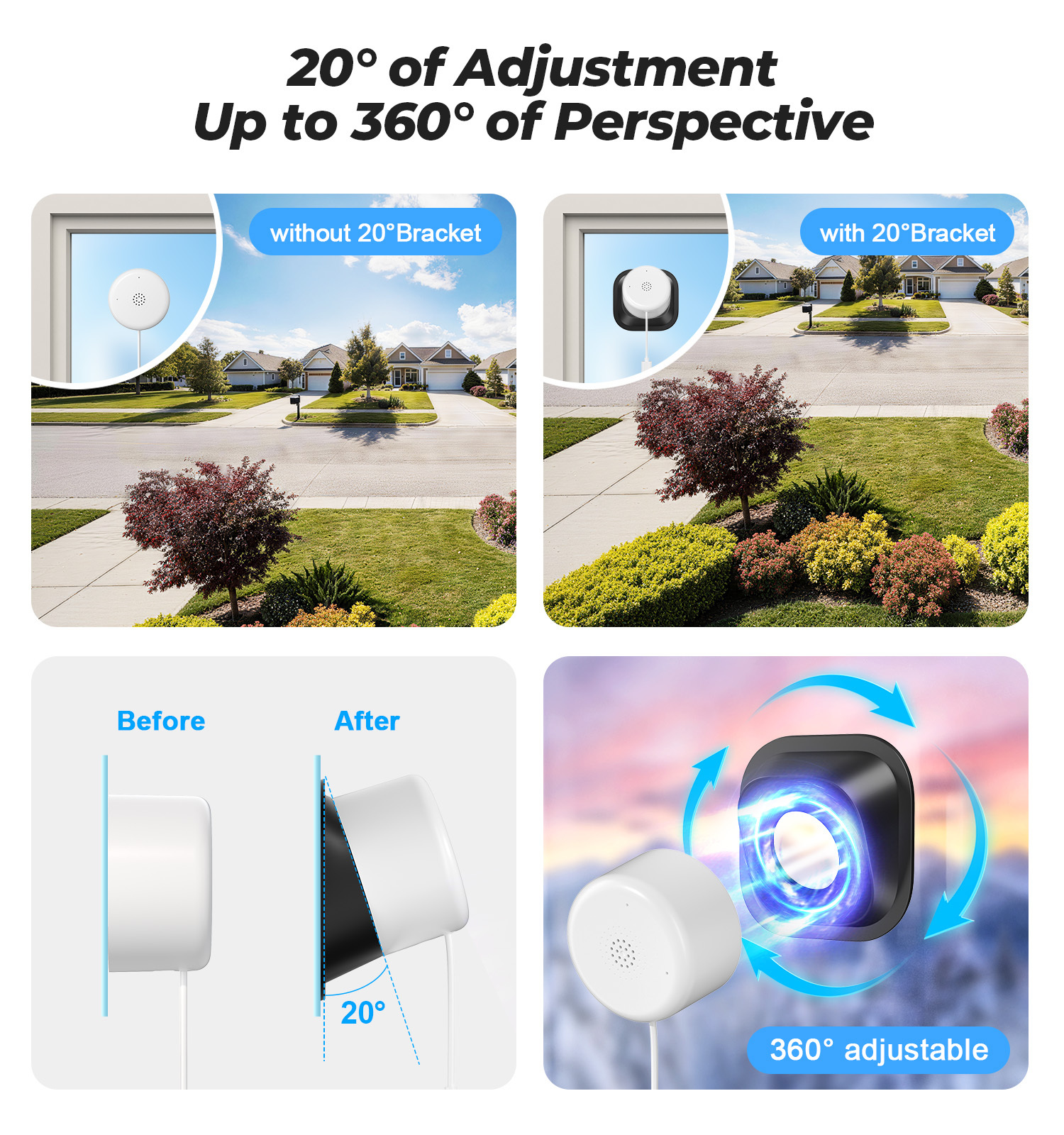 3MP Window Camera With Bracket WiFi Indoor Home Security Motion Detection Two-Way Audio Camera 6 3MP Window Camera With Bracket WiFi Indoor Home Security Motion Detection Two-Way Audio Camera - Afbeelding 6