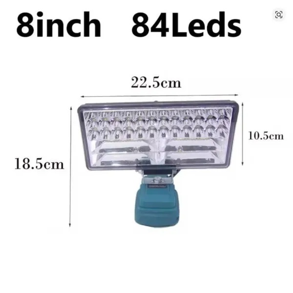 8 Inches 84 LED Work Light 4 8 Inches 84 LED Work Light - Afbeelding 4