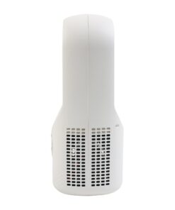 Alternative view of Draagbare Bladloze Luchtkoeler Ventilator, 6-Snelheden Stille Bureauventilator met Luchtbevochtiger, Timer en Gekleurde Lampjes, USB Mini Airco