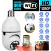 IR E27 Light Bulb Camera 1080P HD Wireless Wifi Smart Home Security Camera 12 IR E27 Light Bulb Camera 1080P HD Wireless Wifi Smart Home Security Camera