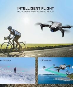 Alternative view of 4DRC V20 RC Drone WIFI FPV 6K HD Dual Camera Gesture Photo Quadcopter 2 Battery,Suitable For Beginners.