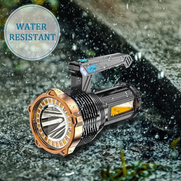 Super Heldere 1.200.000LM LED Handschijnwerper voor Camping, Zoeklicht, Zaklamp 4 Super Heldere 1.200.000LM LED Handschijnwerper voor Camping, Zoeklicht, Zaklamp - Afbeelding 4