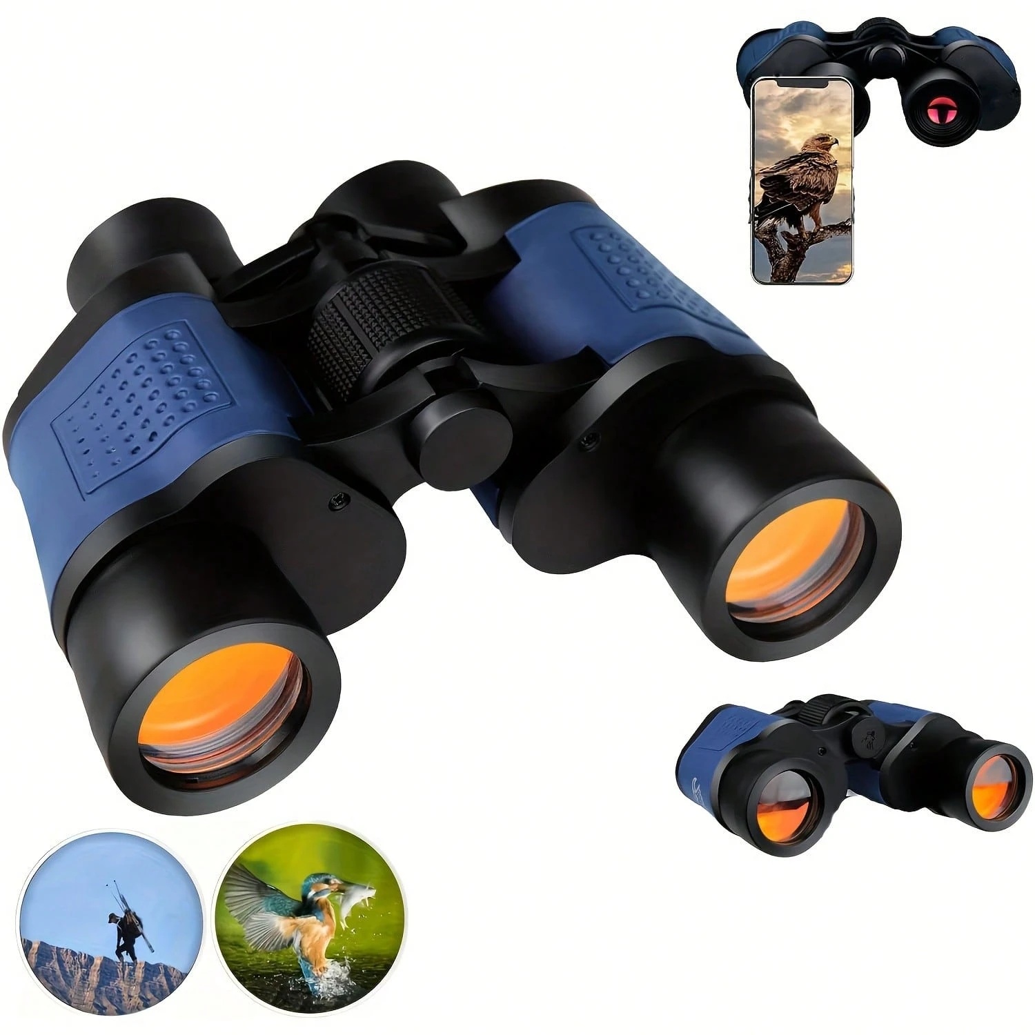 1PC Binoculars 60x60 Binoculars With Night Vision, Binoculars High-Powered Telescope Coordinate Hig 23 1PC Binoculars 60x60 Binoculars With Night Vision, Binoculars High-Powered Telescope Coordinate Hig - Afbeelding 5