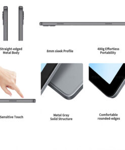 Alternative view of G-tab T11 Android 14 Tablet 10.1 Inch 1280x800 IPS Scherm, Unisoc T606 8-Core, 8GB RAM, 128GB ROM, WiFi, Bluetooth 5.0, 6580mAh Accu, Dual 4G