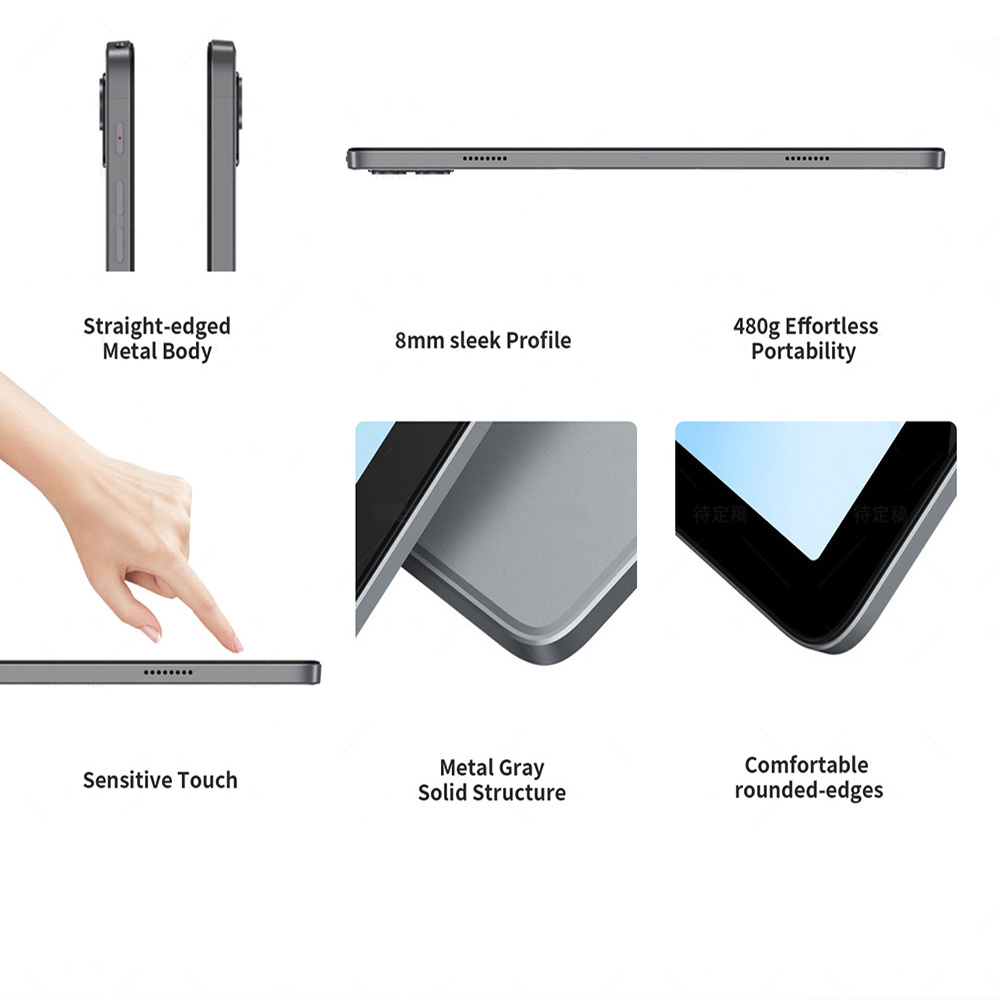 G-tab T11 Android 14 Tablet 10.1 Inch 1280x800 IPS Scherm, Unisoc T606 8-Core, 8GB RAM, 128GB ROM, WiFi, Bluetooth 5.0, 6580mAh Accu, Dual 4G 2 G-tab T11 Android 14 Tablet 10.1 Inch 1280x800 IPS Scherm, Unisoc T606 8-Core, 8GB RAM, 128GB ROM, WiFi, Bluetooth 5.0, 6580mAh Accu, Dual 4G - Afbeelding 2