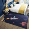 Moderne Schattige Cartoon Robotmat