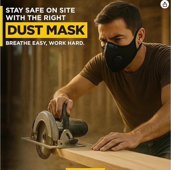 Anti-Vervuiling Halfgelaats Stofmasker Ademhalingsbeschermer met Filter 2 Anti-Vervuiling Halfgelaats Stofmasker Ademhalingsbeschermer met Filter - Afbeelding 2