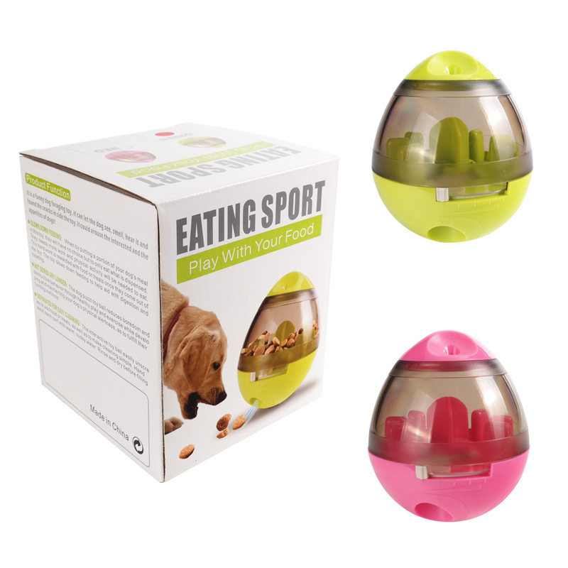 Pet Food Feeder Dispenser Funny Toy - Afbeelding 3
