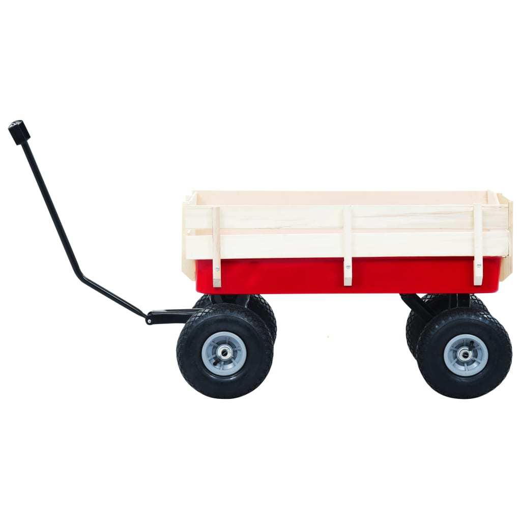 Handkar 150kg, Rood 7 Handkar 150kg, Rood - Afbeelding 7