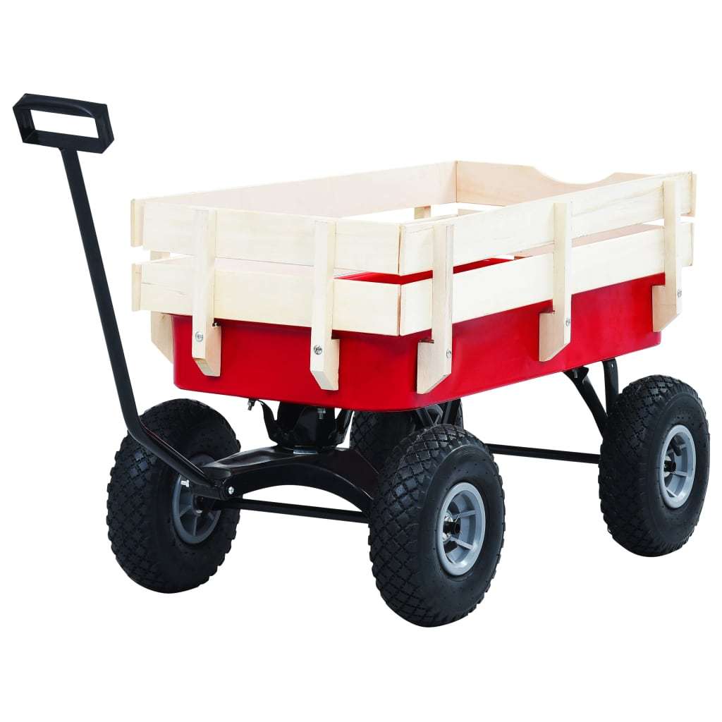 Handkar 150kg, Rood 5 Handkar 150kg, Rood - Afbeelding 5