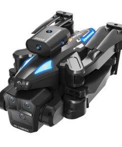 Alternative view of C10 Black - Triple Camera - Dual Electric Drone-BLACK