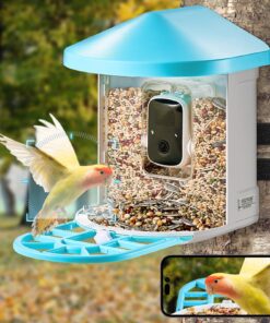 Alternative view of VEVOR Smart Bird Feeder With Camera 2K HD AI Identify Bird Species Auto Capture