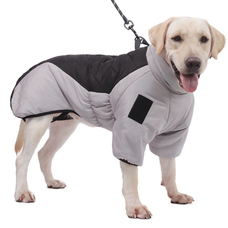 New Winter Dog Coat Waterproof Pet Clothes For Medum Large Dogs Warm Thicken Dog Vest Custome Labrador Jacket - Afbeelding 6