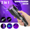 UV Zaklamp Ultraviolet met Zoom, Blacklight Lamp LED Super Fel 2-in-1 395nm Mini Zak Inspectielamp 12 UV Zaklamp Ultraviolet met Zoom, Blacklight Lamp LED Super Fel 2-in-1 395nm Mini Zak Inspectielamp