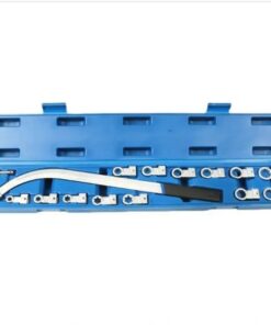 Professionele 15-Delige Distributieriem en V-Riem Afstelgereedschap Set, Chroom-Vanadiumstaal