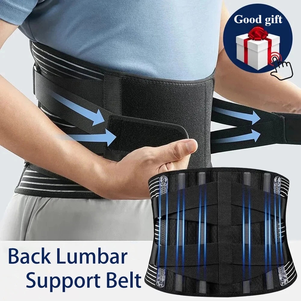 Verstelbare Onderrugbrace Lumbale Steun Taillegordel voor Mannen en Vrouwen, Pijnverlichting M/L/XL 1 Verstelbare Onderrugbrace Lumbale Steun Taillegordel voor Mannen en Vrouwen, Pijnverlichting M/L/XL