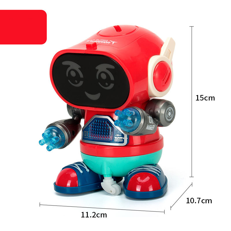 Elektrische Rockrobot, Muziek, Licht, Automatisch Lopen, Zwaaien en Dansen, Kinderspeelgoed 2 Elektrische Rockrobot, Muziek, Licht, Automatisch Lopen, Zwaaien en Dansen, Kinderspeelgoed - afbeelding 2