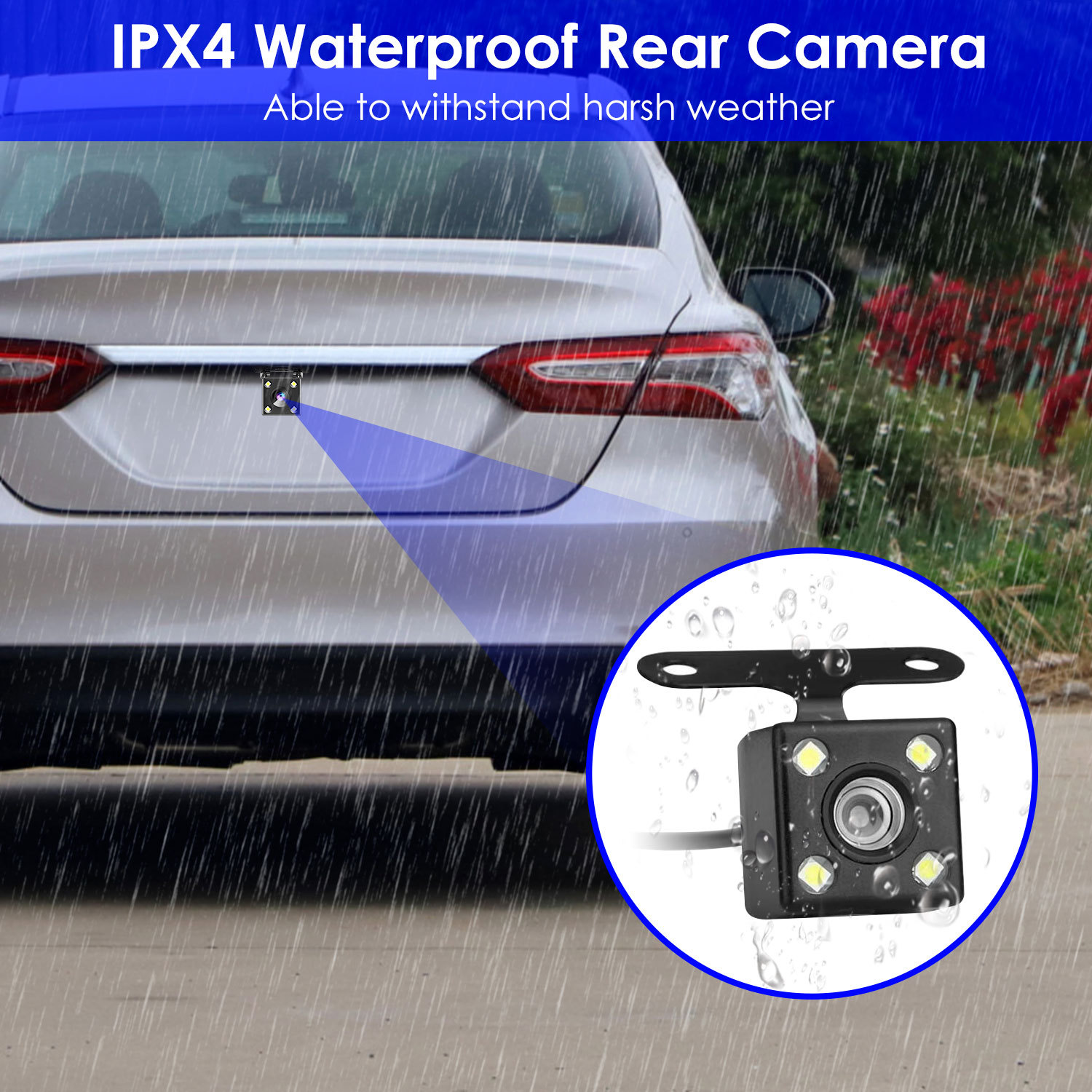 1Pc WiFi FHD 1080P Car Dash Cam 3 Channels Front Rear Inside Dash Camera With Loop Recording Reversing Visual 170 Degree Wide Angle 64G Card Included 8 1Pc WiFi FHD 1080P Car Dash Cam 3 Channels Front Rear Inside Dash Camera With Loop Recording Reversing Visual 170 Degree Wide Angle 64G Card Included - Afbeelding 8