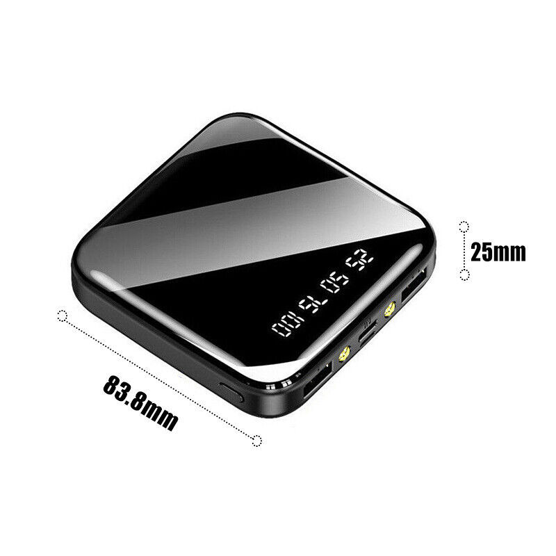 10000mAh Powerbank, Draagbare Snellader, Batterij met 2 USB voor Smartphones 10 10000mAh Powerbank, Draagbare Snellader, Batterij met 2 USB voor Smartphones - Afbeelding 10