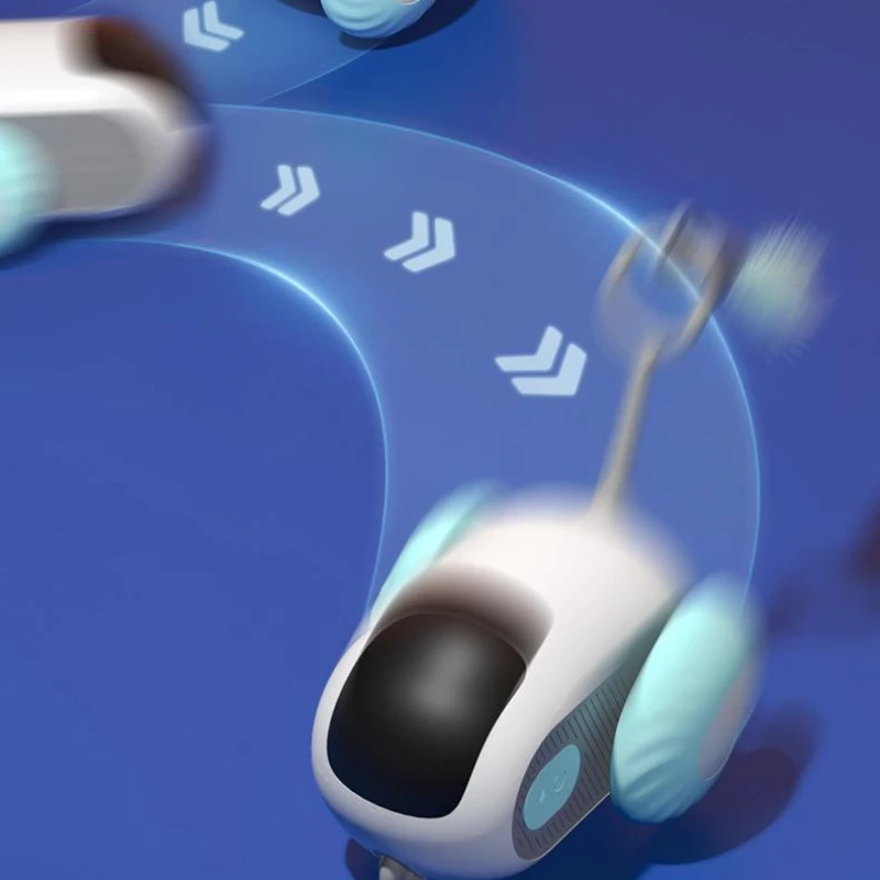 Remote Control Interactive Cat Car Toy USB Charging Chasing Automatic Self-moving Remote Smart Control Car Interactive Cat Toy Pet Products - Afbeelding 8