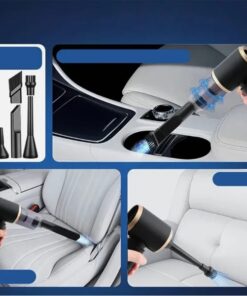 Alternative view of 4-in-1 13000Pa Snoerloze Mini Handstofzuiger, Nat en Droog, voor Auto, Kantoor, Thuis