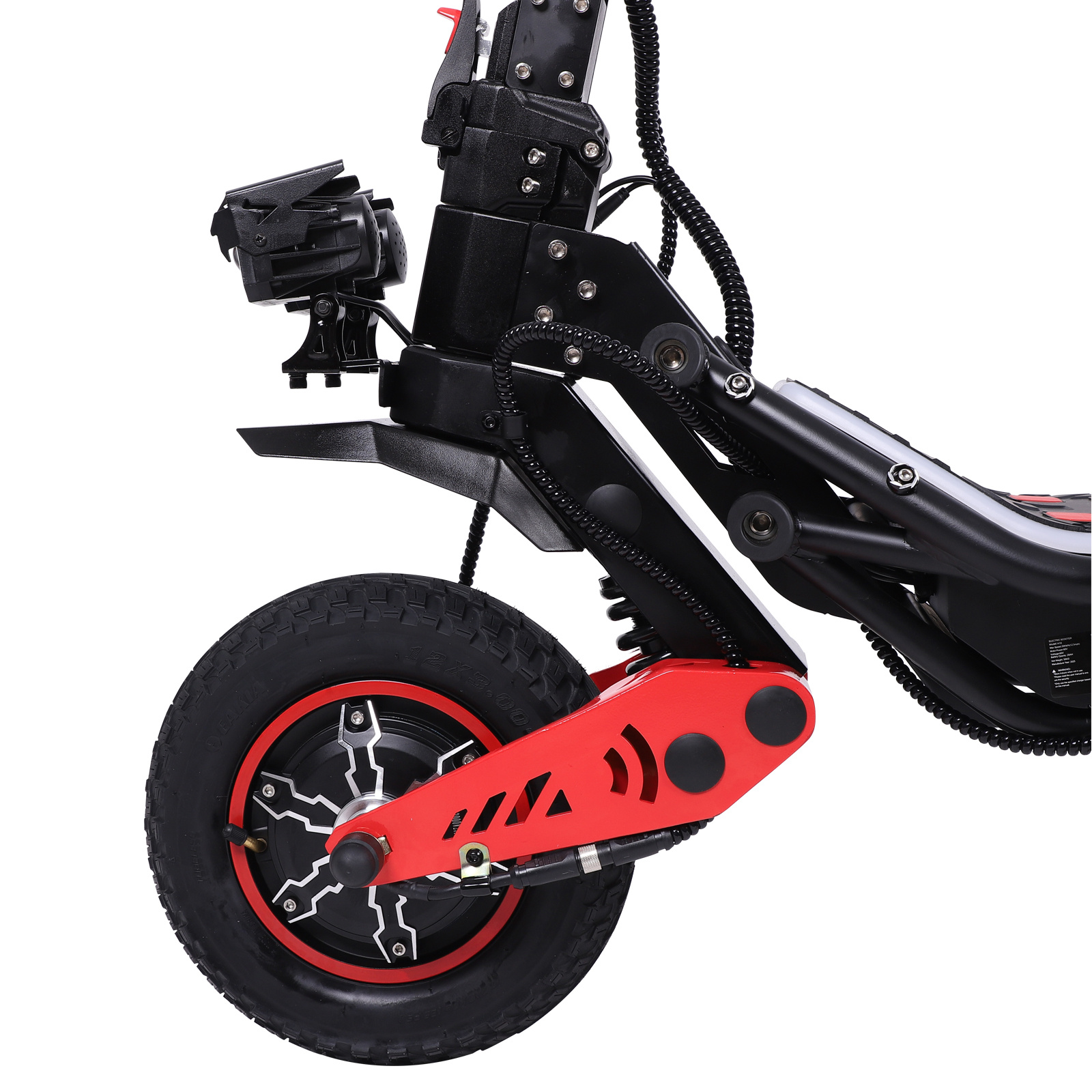 H10 80km Range 3000W Power Electric Scooter Designed For Delivery Services 3 H10 80km Range 3000W Power Electric Scooter Designed For Delivery Services - Afbeelding 3
