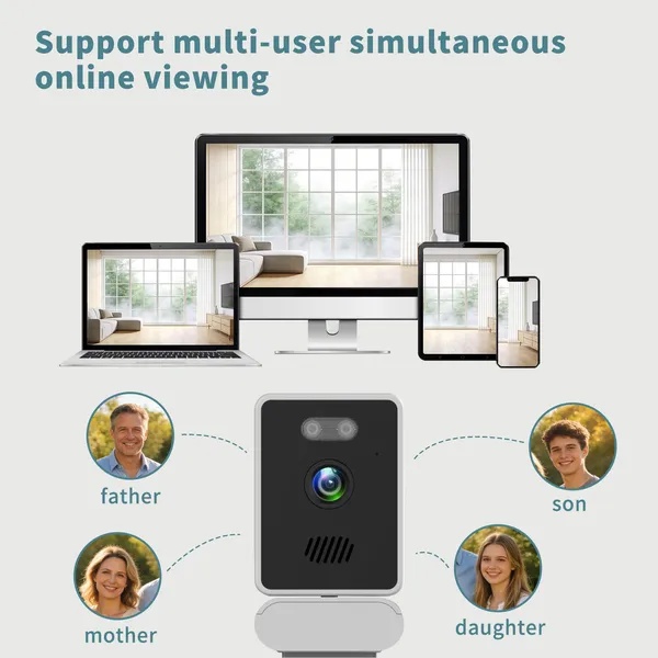 Window Type Disguised Surveillance Camera, Built-in WiFi, Motion Detection Alarm, Suitable For Cross-border Security Of Homes&shops 3 Window Type Disguised Surveillance Camera, Built-in WiFi, Motion Detection Alarm, Suitable For Cross-border Security Of Homes&shops - Afbeelding 3