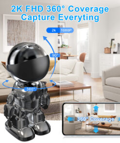 Alternative view of Smart Robot Camera 3MP IP Camera WIFI Robert Network CCTV HD Baby Monitor Remote Control Home Security Camera
