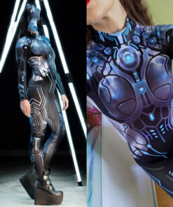 Home 49 Robot Bodysuit Bodysuit Halloween Sexy