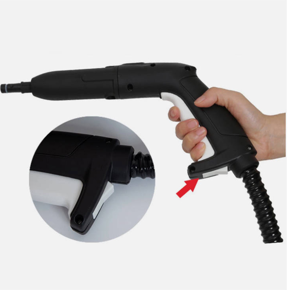 Handstoomreiniger, 5 Bar Hogedruk Stoom met 2000ml Waterreservoir, 180 Graden Draaibaar Mondstuk 3 Handstoomreiniger, 5 Bar Hogedruk Stoom met 2000ml Waterreservoir, 180 Graden Draaibaar Mondstuk - Afbeelding 3