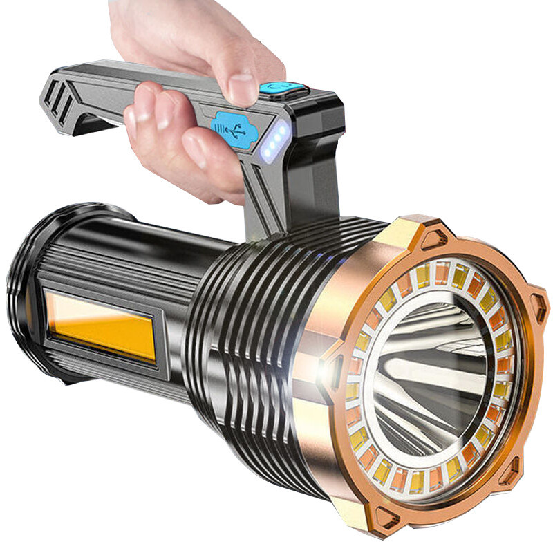 Zaklamp USB Oplaadbaar COB Spotlicht voor Camping en Werk 1 Zaklamp USB Oplaadbaar COB Spotlicht voor Camping en Werk