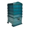 Wormencompostbak 4 Compartimenten 42x42x60cm 7 Wormencompostbak 4 Compartimenten 42x42x60cm