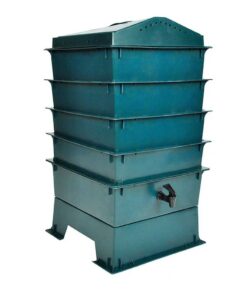 Wormencompostbak 4 Compartimenten 42x42x60cm