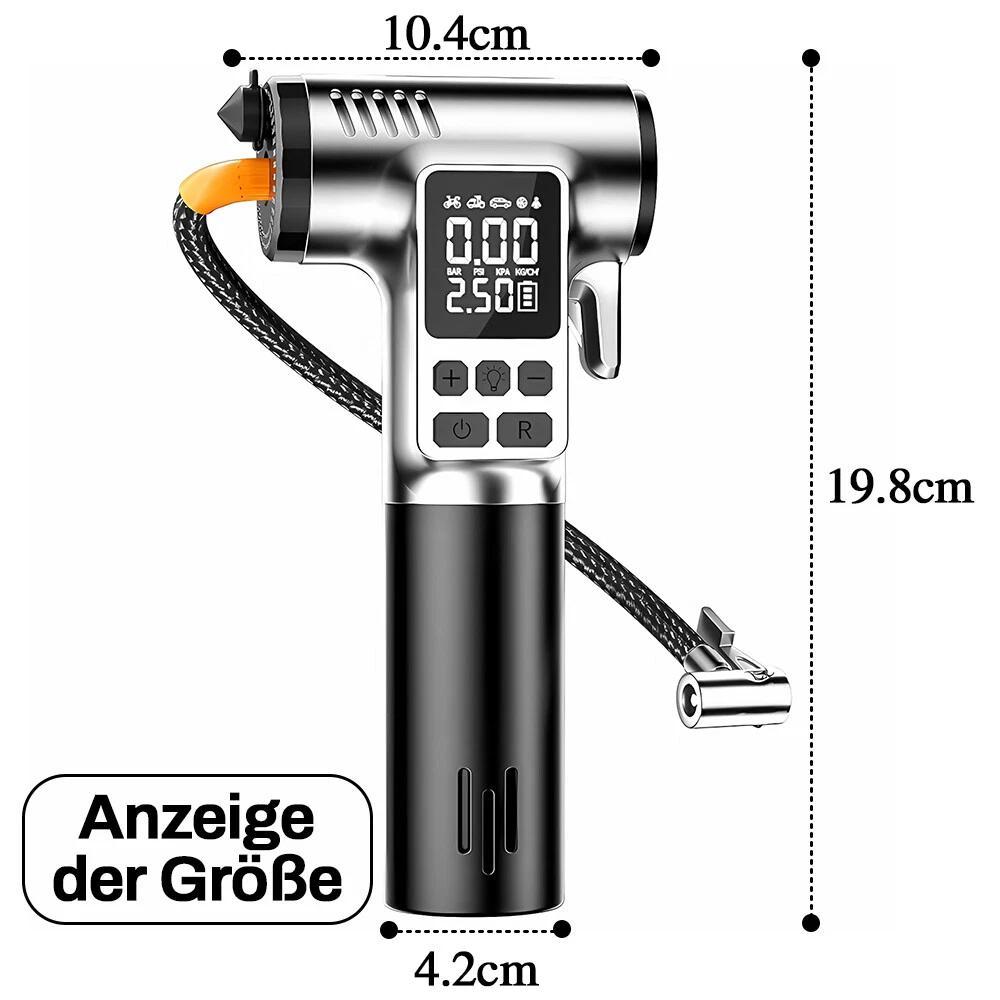 LCD Elektrische Snoerloze Luchtpomp (Batterijgevoed) 4 LCD Elektrische Snoerloze Luchtpomp (Batterijgevoed) - Afbeelding 4