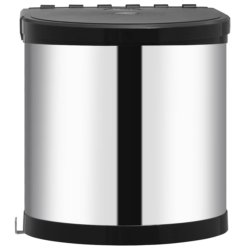 Inbouw Keukenafvalbak, Roestvrij Staal, 8L 3 Inbouw Keukenafvalbak, Roestvrij Staal, 8L - Afbeelding 3