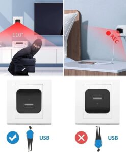 Alternative view of Mini Hidden Camera Home Security Nanny Cam Full HD 1080P DVR Night Vision Audio