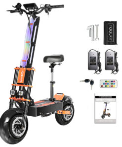 X8 Elektrische Scooter voor Woon-Werkverkeer met 13-Inch Wielen en 32 mph Bandenmaat